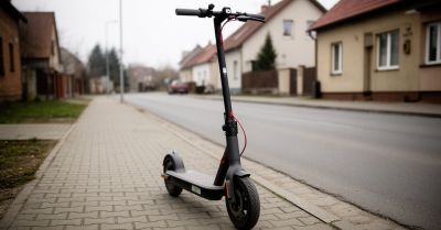 50-latek jechał hulajnogą, mając 1,4 promila